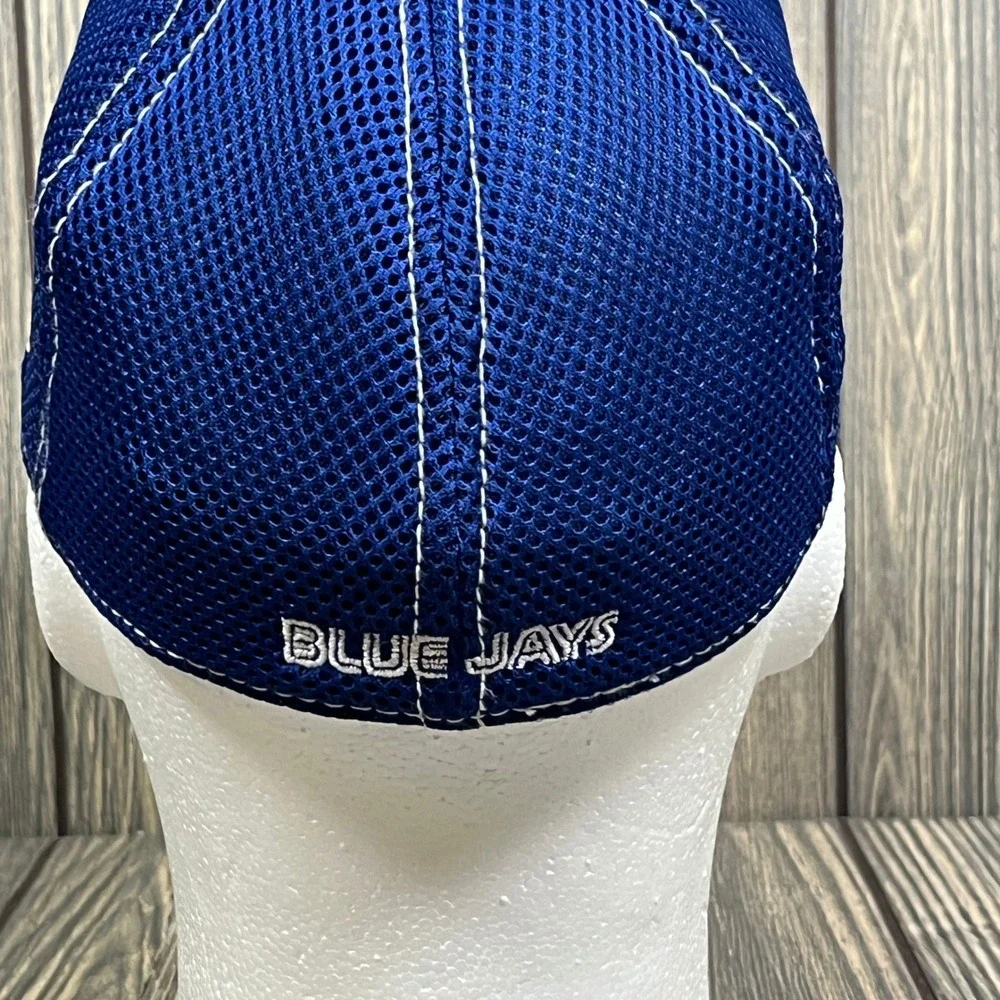 Toronto Blue Jays New Era Hat Men S/M Blue Cooperstown Mesh Baseball Cap Fitted
